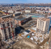 Ход строительства дома 1 в ЖК Биография -