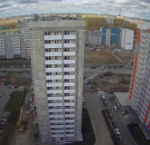 Ход строительства дома 30 в ЖК Парковый -