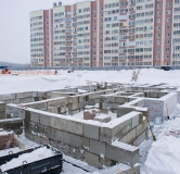 Ход строительства дома 1 в ЖК Калина -