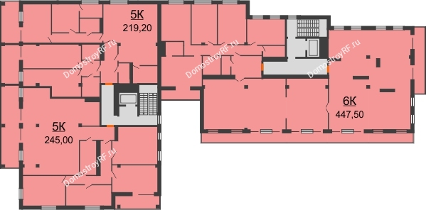 ЖК Art House - планировка 9 этажа