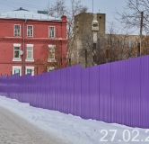 Ход строительства дома 1 в ЖК Вэйвер -