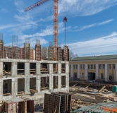Ход строительства дома 19А в ЖК Шкиперский 19 -