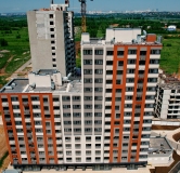 Ход строительства дома № 1, квартал 4 в Макрорайон Амград -
