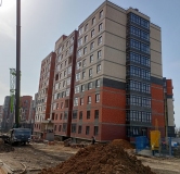 Ход строительства дома № 40У-4.1 в ЖК Вишневый сад -