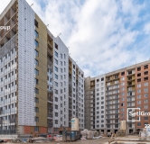 Ход строительства дома корпус 1.4 в ЖК Бионика Заповедная -