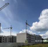 Ход строительства дома 5.3 в ЖК Зеленая Долина -