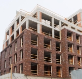 Ход строительства дома 112 в ЖК Кастура Таун -